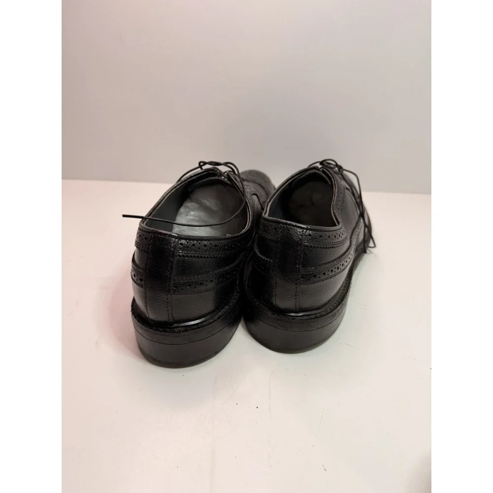 Dexter Black Leather Wingtip‎ Oxfords Men's Size 11B Made in USA Dress Shoes